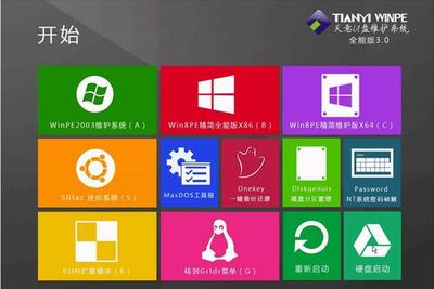 天意U盤維護(hù)系統(tǒng)制作軟件v3.1最新ISO全能版 全能系統(tǒng)維護(hù)的得力助手